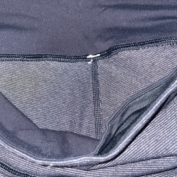 Lululemon Wunder Under Leggings Full Length Size 6 Mini Stripes - Picture 4 of 8